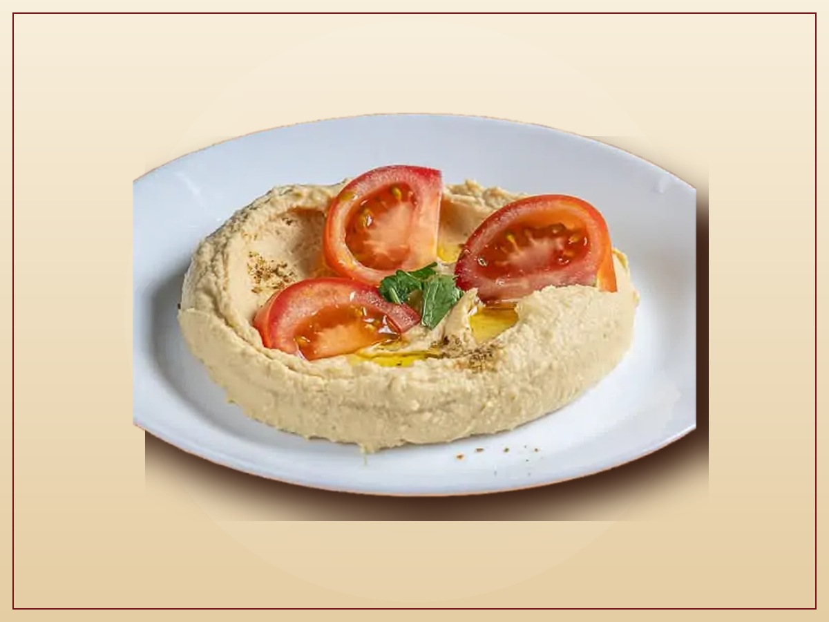 Hummus préparé par Hayat